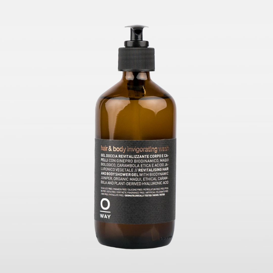 Oway Men's Hair & Body Invigorating Wash