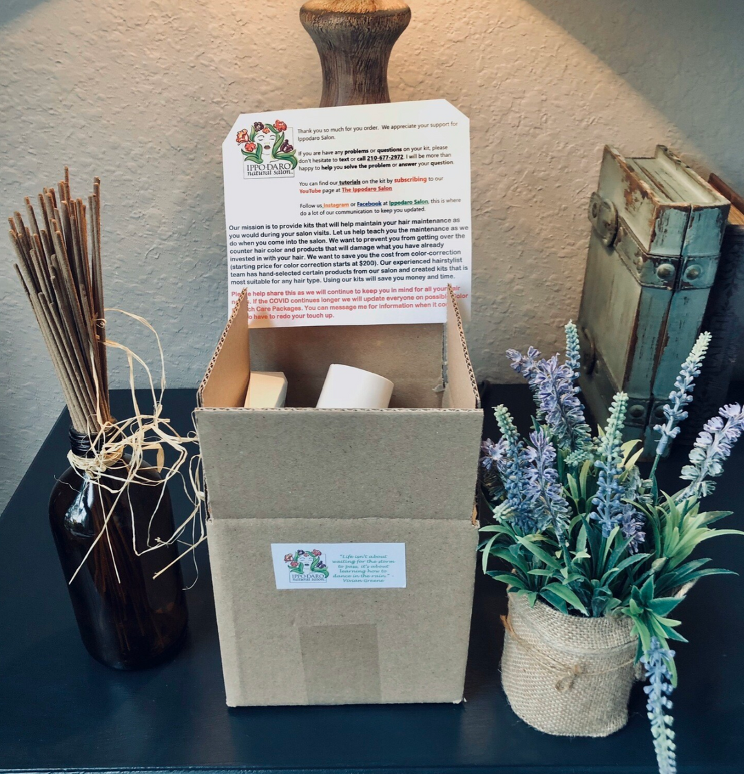 Root Rescue Kit: At-Home Organic Hair Color