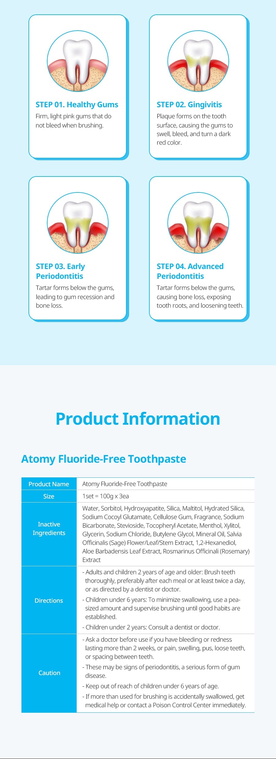 Atomy Fluoride-Free Toothpaste