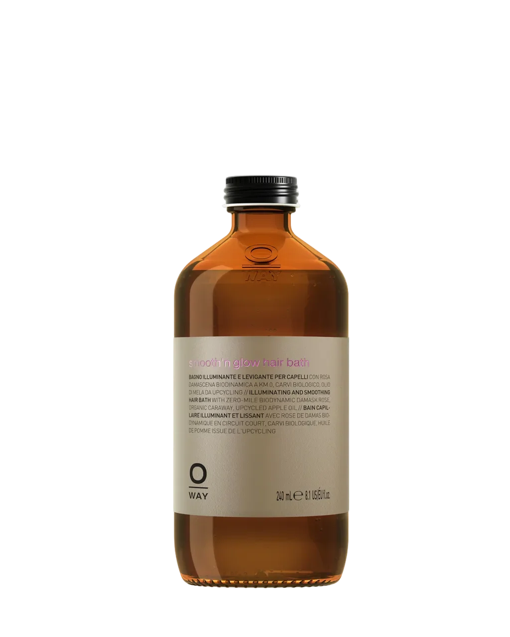 Oway smooth’n glow hair bath